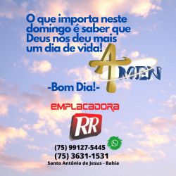 Domingo abençoado!